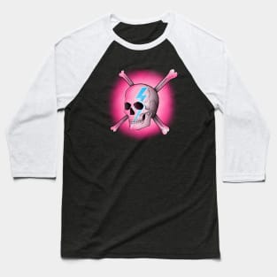 Electric Death Baseball T-Shirt